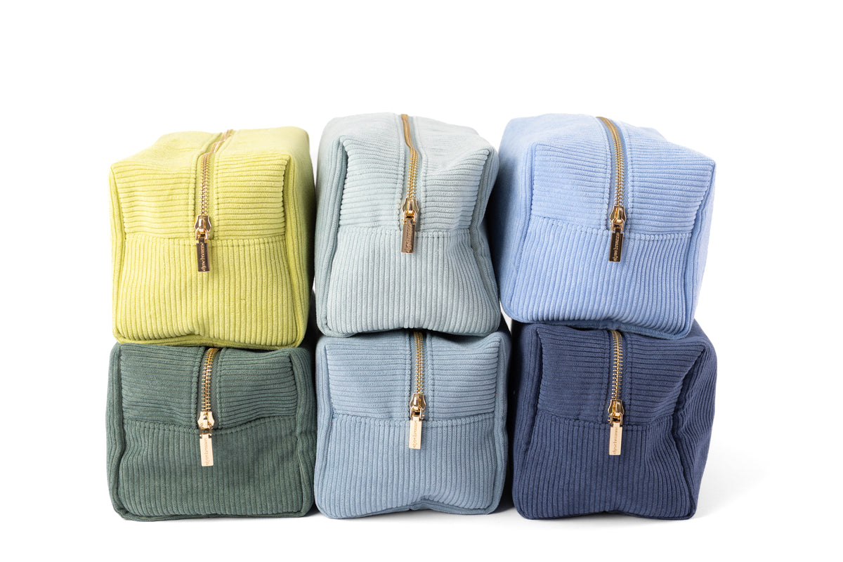 Corduroy Cosmetic Bag