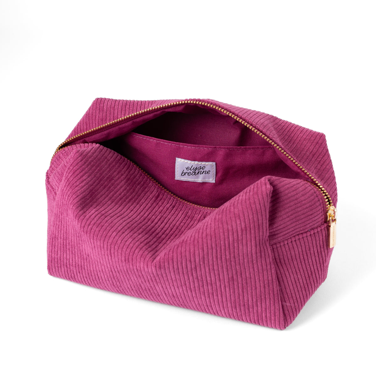 Corduroy Cosmetic Bag