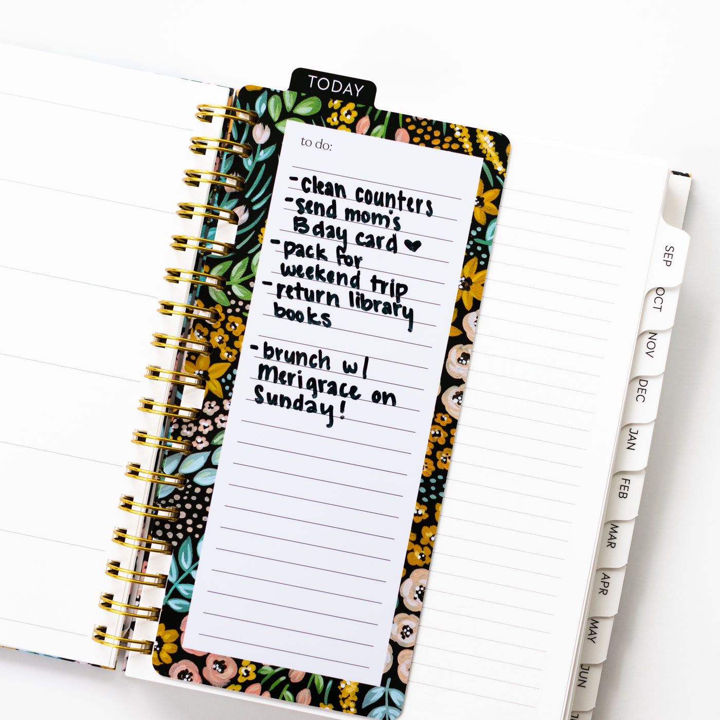 PREORDER Dry Erase Planner Dashboard SHIPS LATE MAY