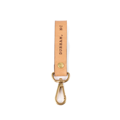 Durham, NC Loop Keychain
