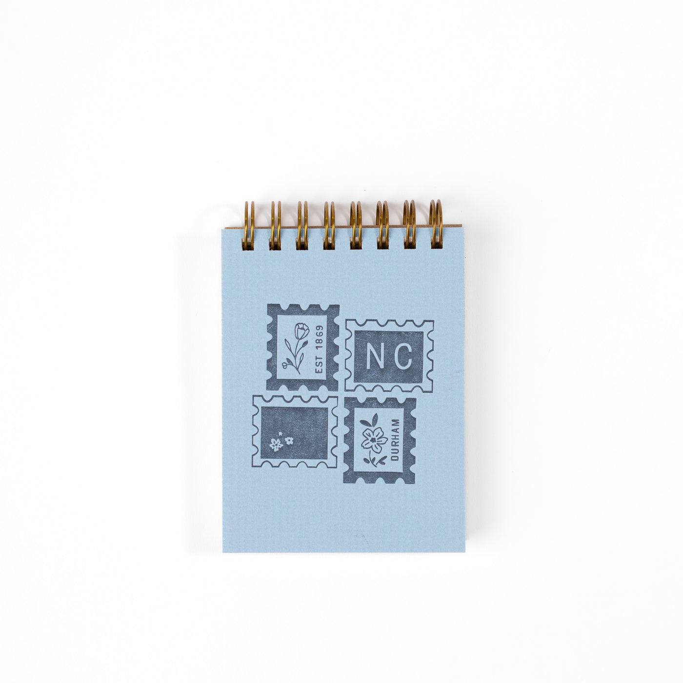 Durham NC Stamp Mini Jotter Notebook