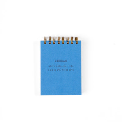 Durham NC Standard Type Mini Jotter Notebook