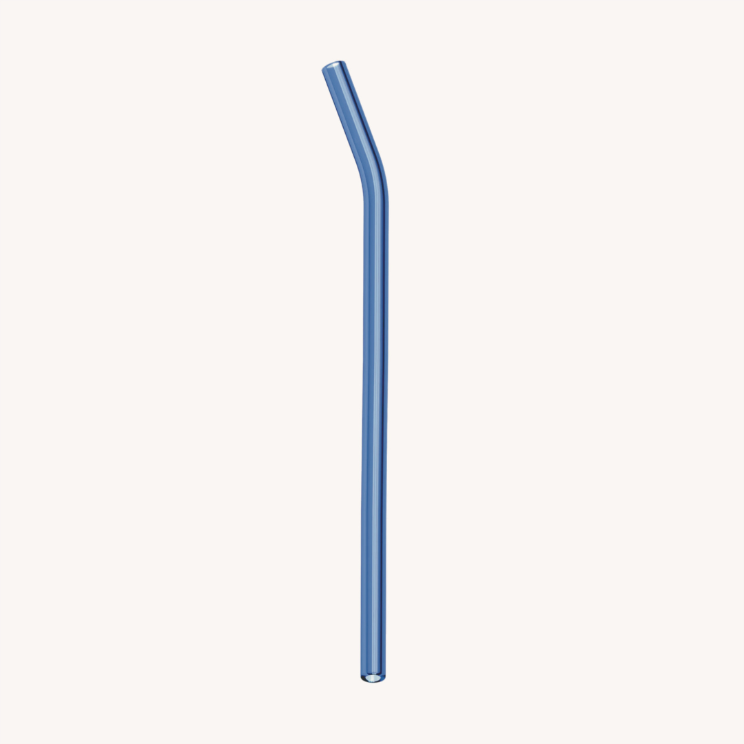 Colored Glass Straws