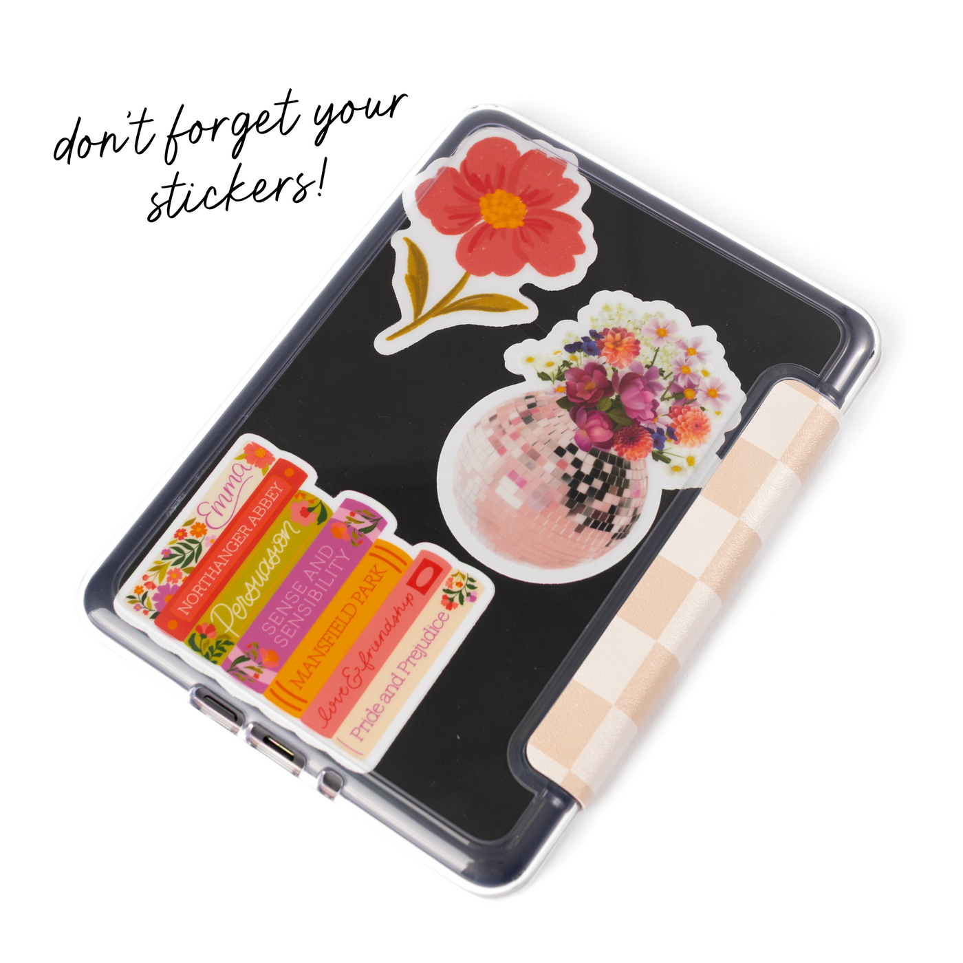 Clear Back Kindle Case