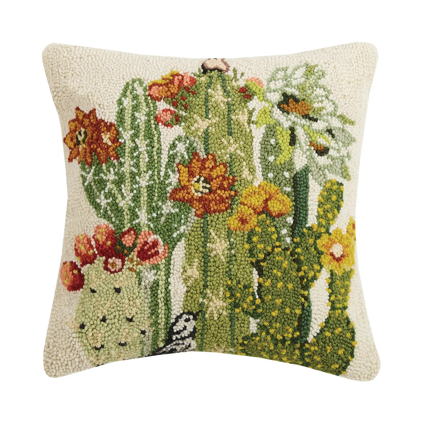 Cactus Floral Pillow