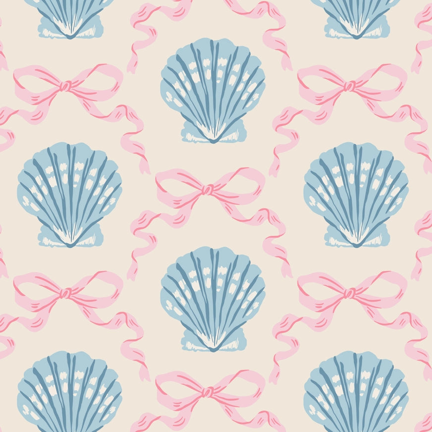 Bow Sea Shell Cocktail Napkins