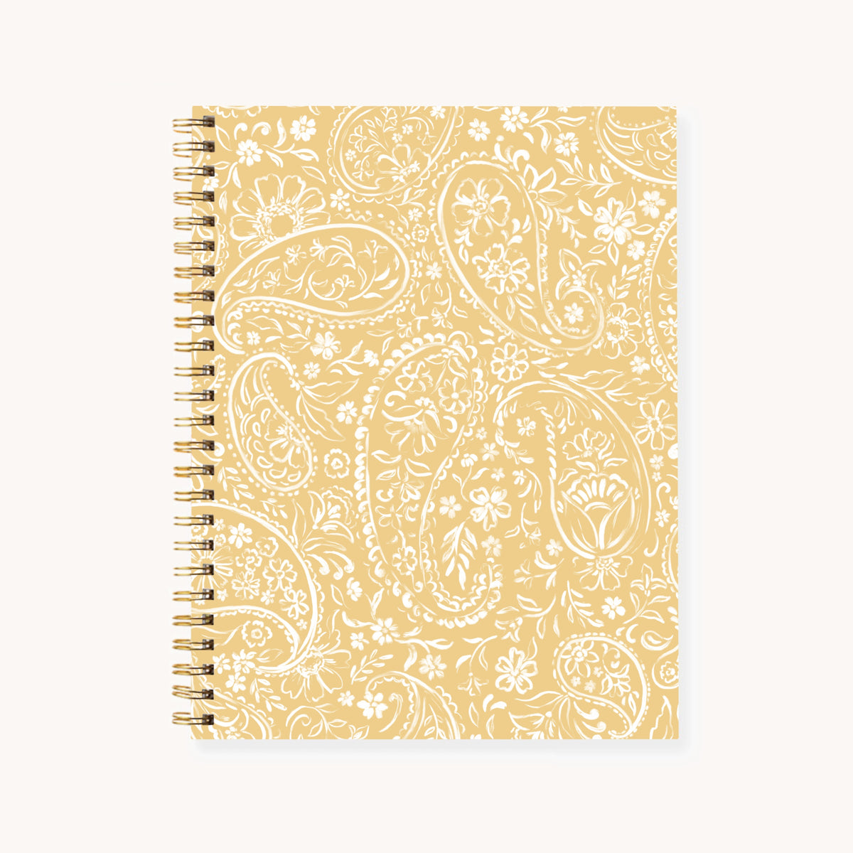 Hardcover Spiral Notebook, 7x9"