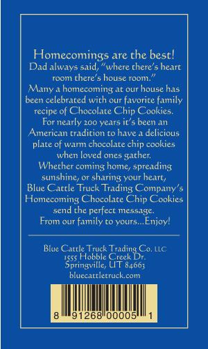 Homecoming Oatmeal Chocolate Chip Cookies Mix
