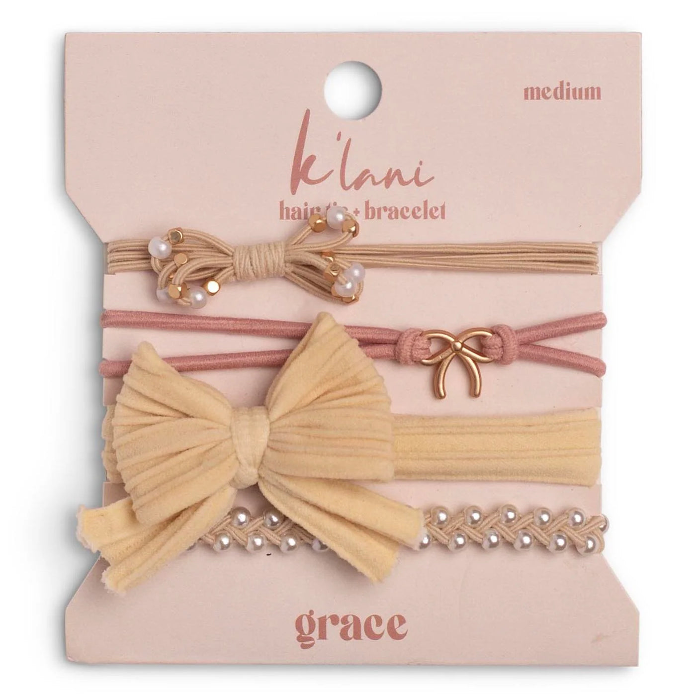 Grace - Hair Tie Bracelet - Medium