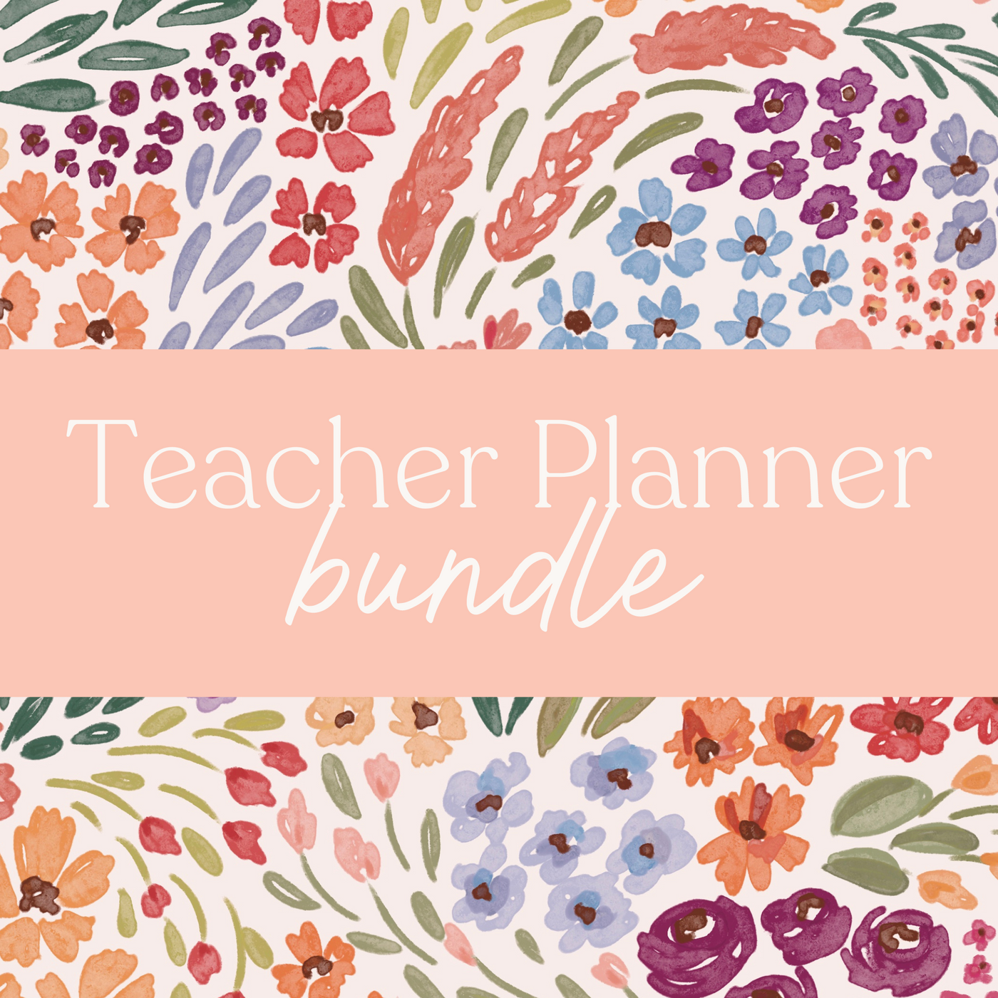 Teacher Planner Bundle