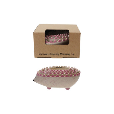 Pink Nesting Hedgehog Measuring Cups