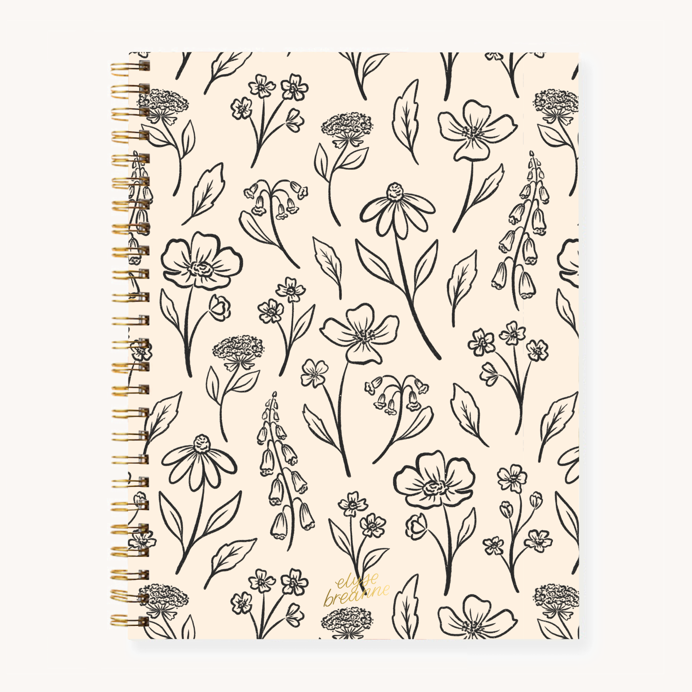 Softcover Spiral Notebook, 8.5x11"