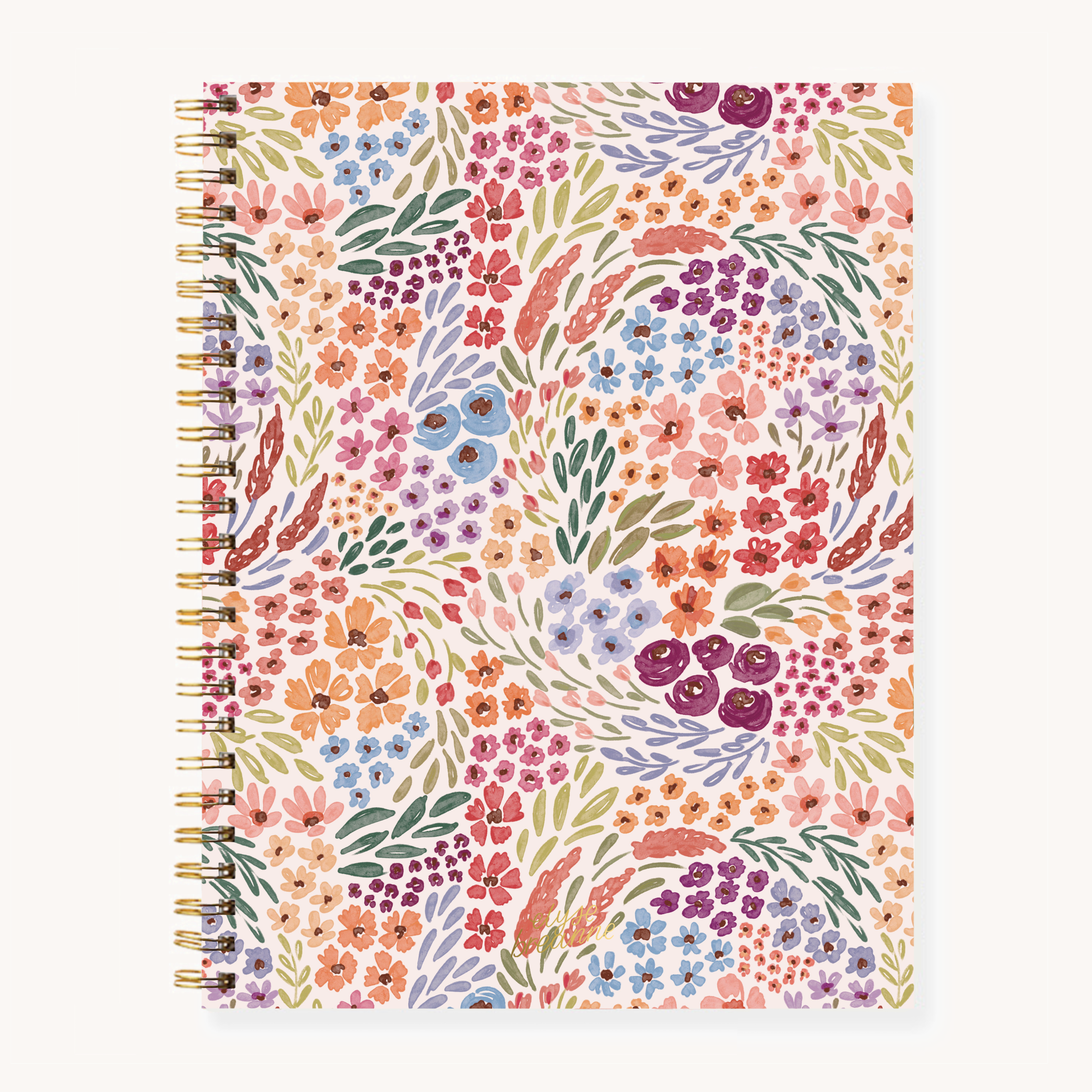 Softcover Spiral Notebook, 8.5x11"
