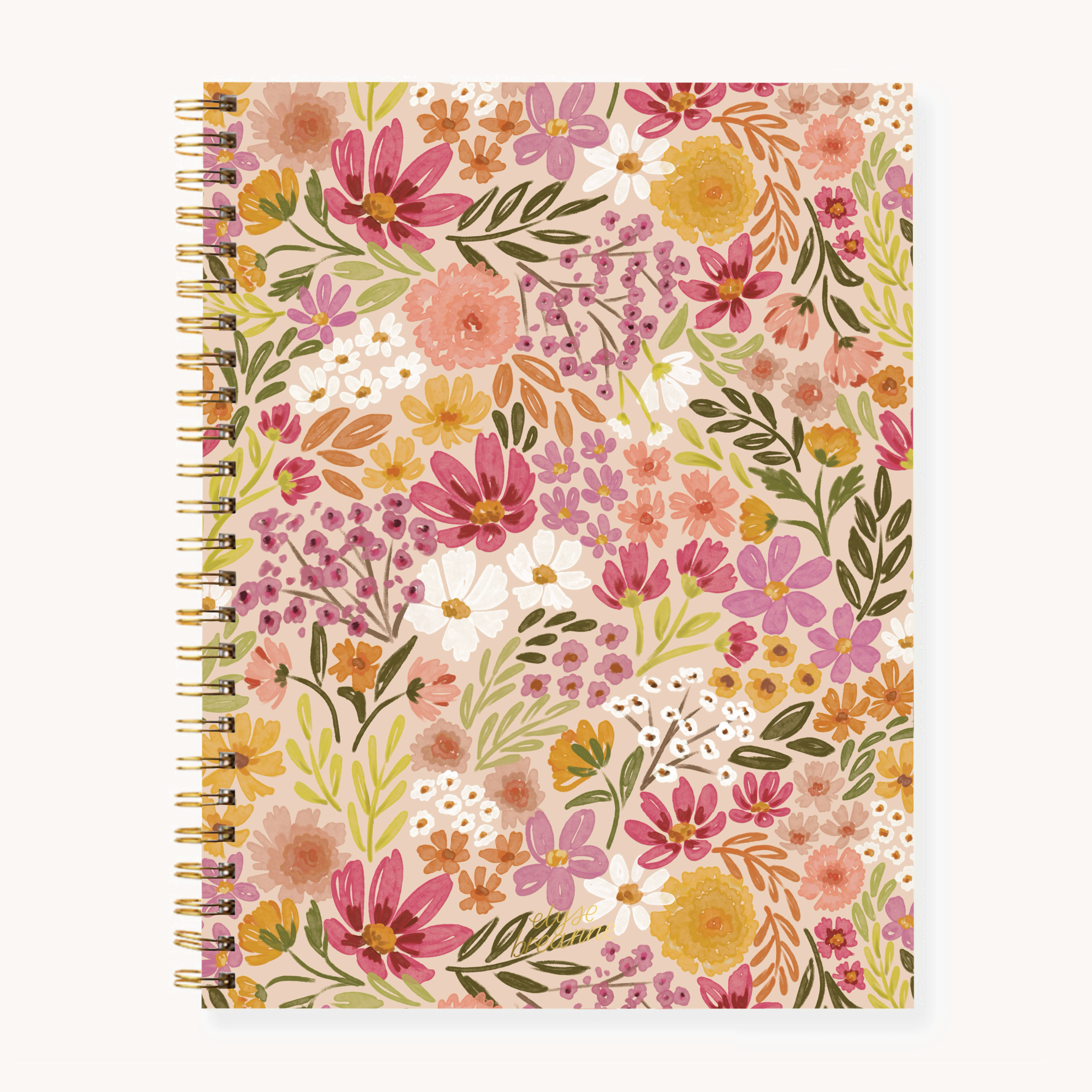 Softcover Spiral Notebook, 8.5x11"