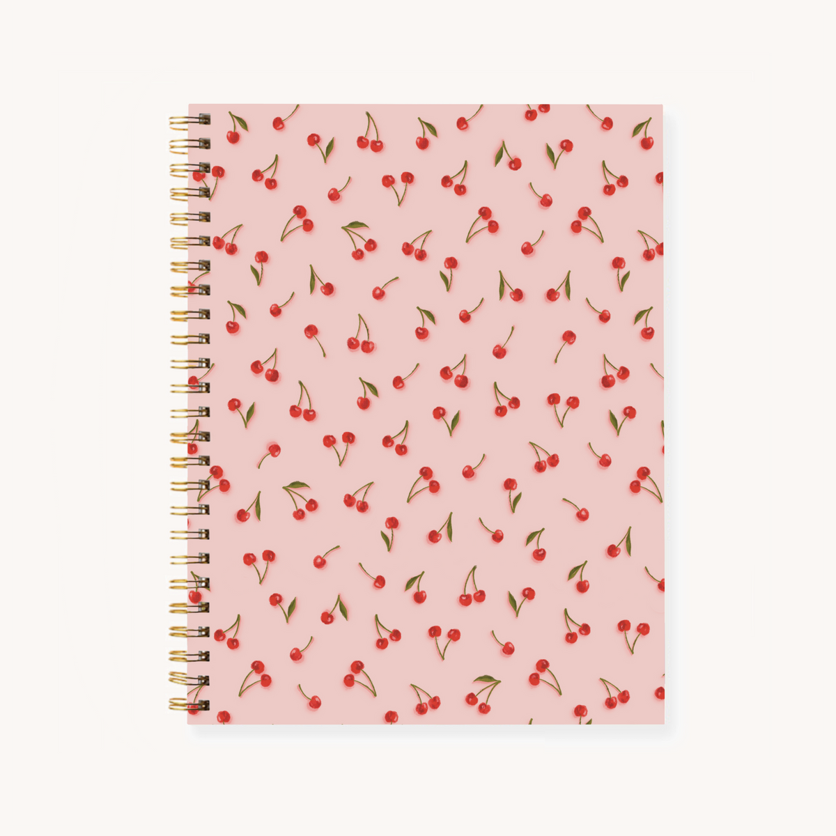 Hardcover Spiral Notebook, 7x9"