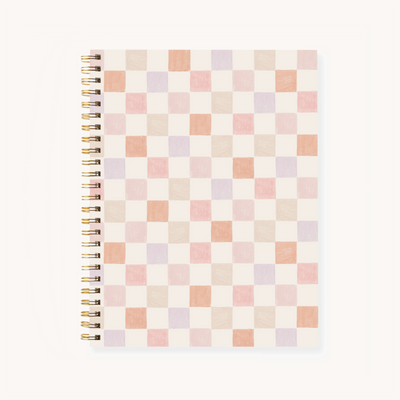 Hardcover Spiral Notebook, 7x9"