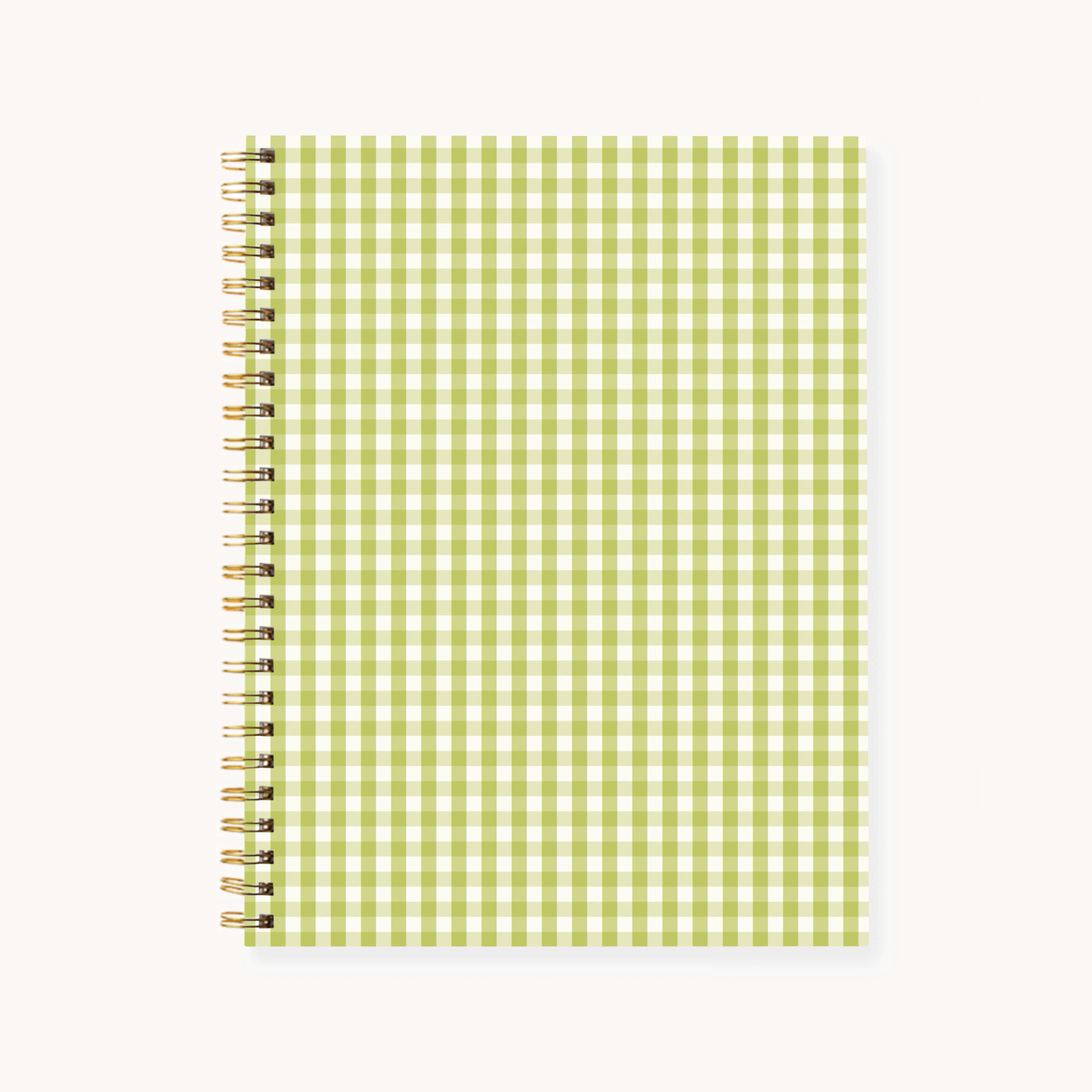 Hardcover Spiral Notebook, 7x9"