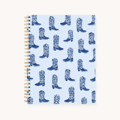 Hardcover Spiral Notebook, 7x9"