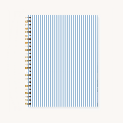 Hardcover Spiral Notebook, 7x9"