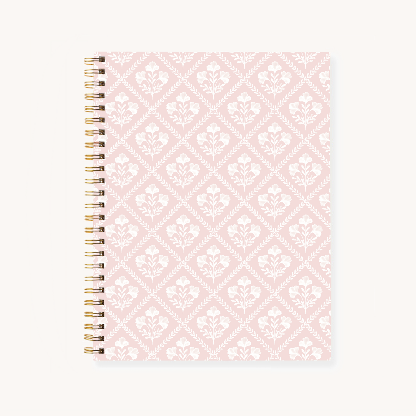 Hardcover Spiral Notebook, 7x9"