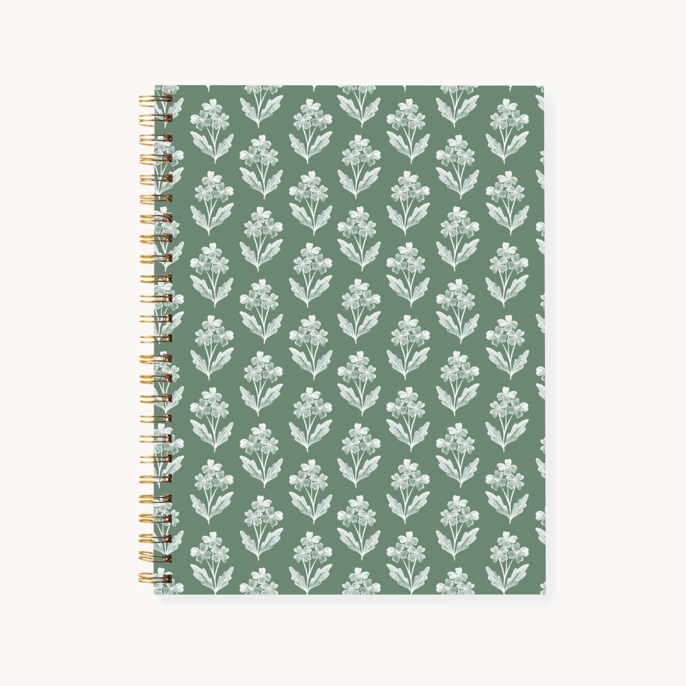Hardcover Spiral Notebook, 7x9"