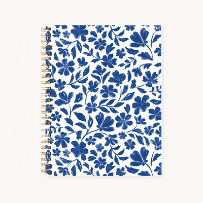 Hardcover Spiral Notebook, 7x9"