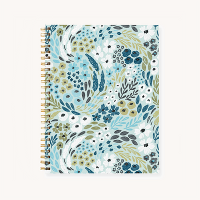Hardcover Spiral Notebook, 7x9"