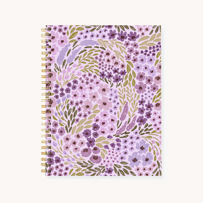 Hardcover Spiral Notebook, 7x9"