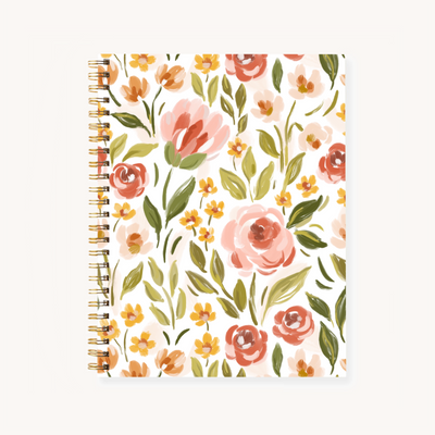 Hardcover Spiral Notebook, 7x9"