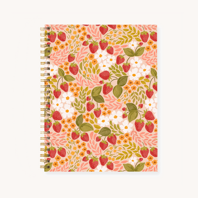 Hardcover Spiral Notebook, 7x9"