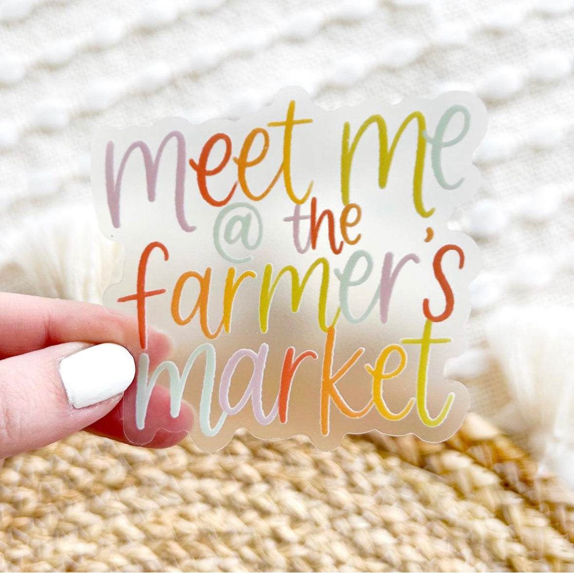 Farmers Market Sticker Pack