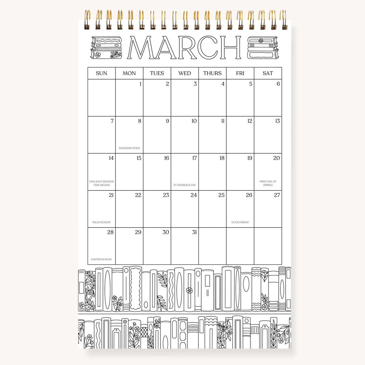 2027 Wall Calendar