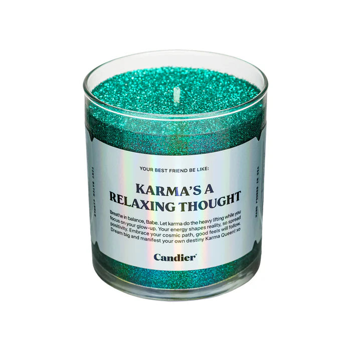 Karma's A Relaxing Thought Candle