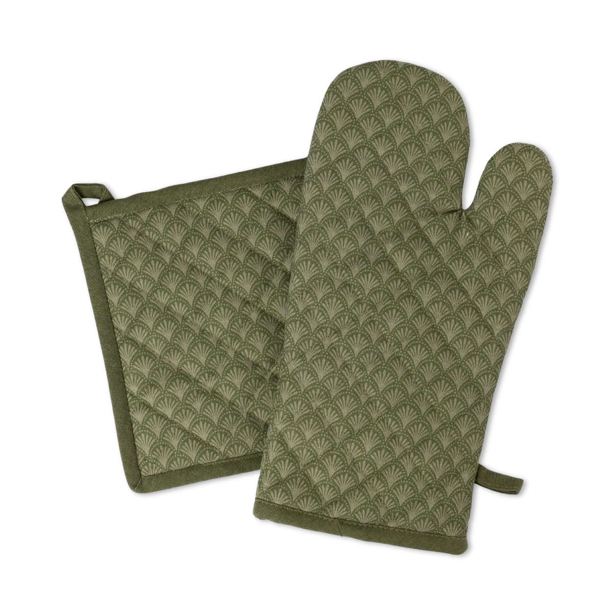Oven Mitt + Pot Holder Set