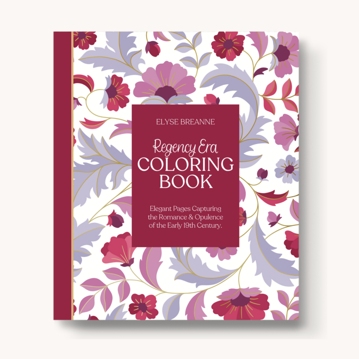 Regency Coloring Patterns Regency Era Coloring Book – 40 Bridgerton-Inspired Designs – Elyse ...