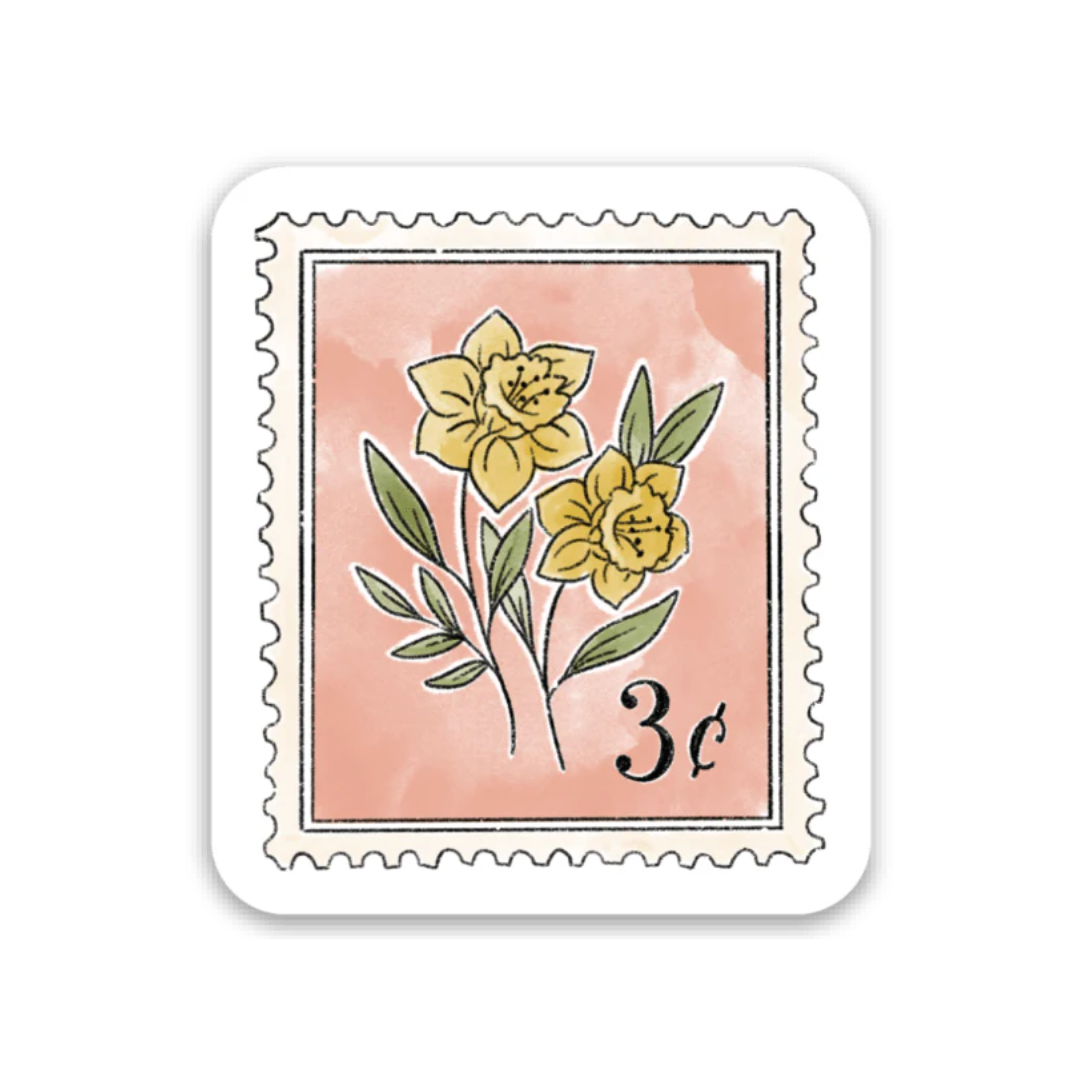 Waterproof Vinyl Sticker, 2x1.75"