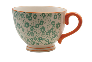 Stoneware Mug with Pattern, 4 Styles