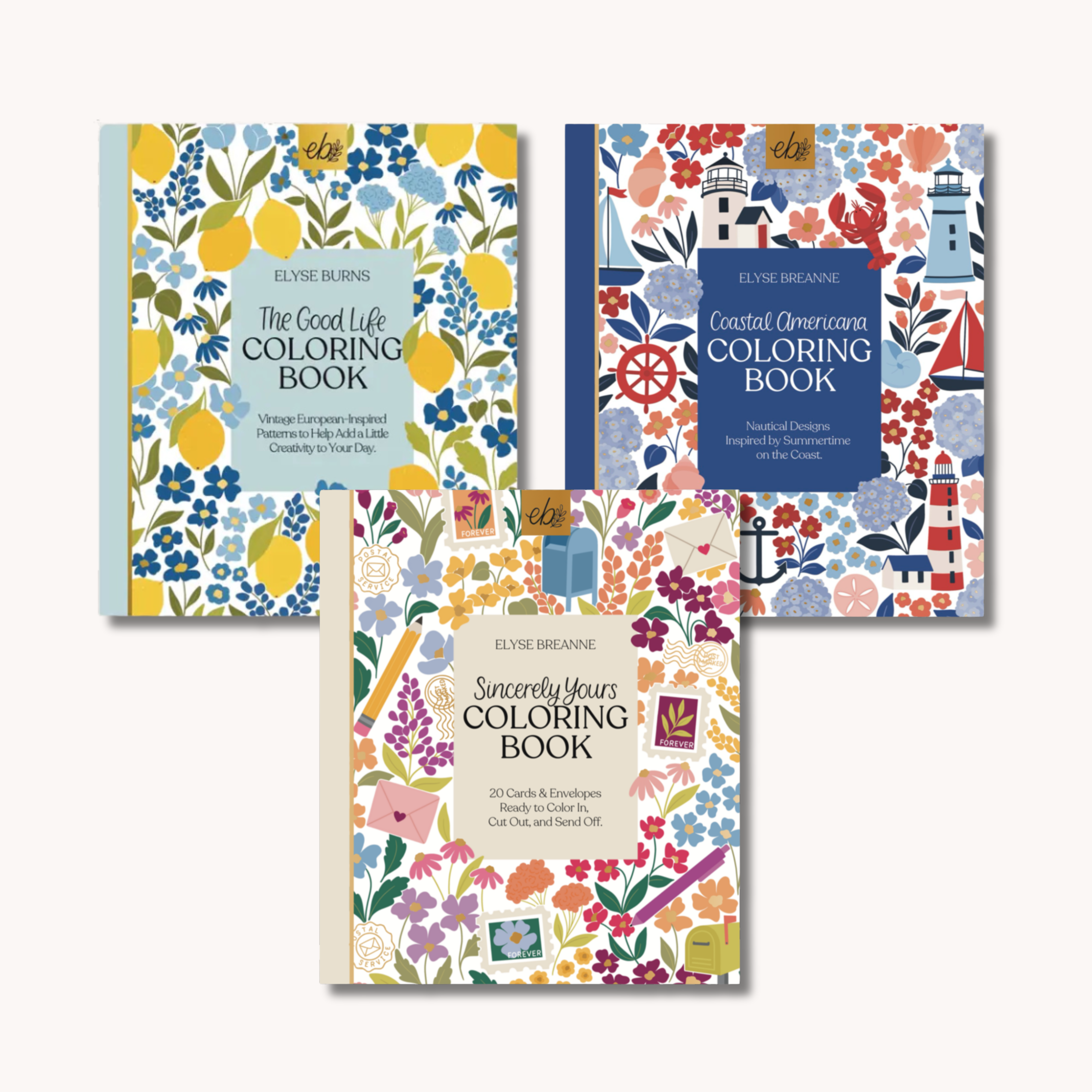 Summer Coloring Book Bundle