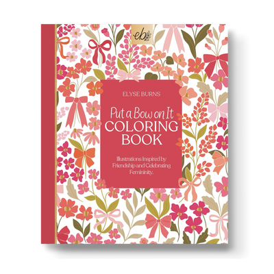 Put A Bow On It Coloring Book