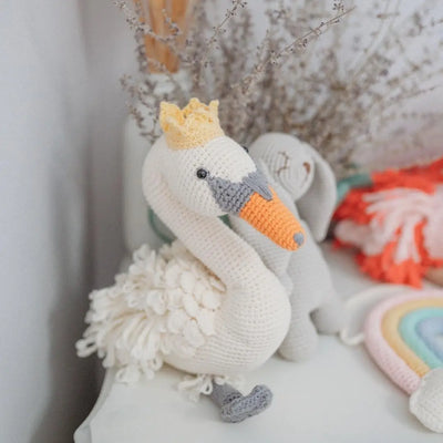 Swan Crochet Stuffed Animal