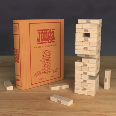 Vintage Bookshelf Game - Jenga