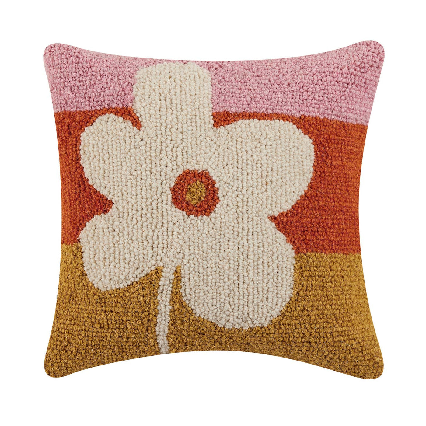 Flower Stripe Hook Pillow