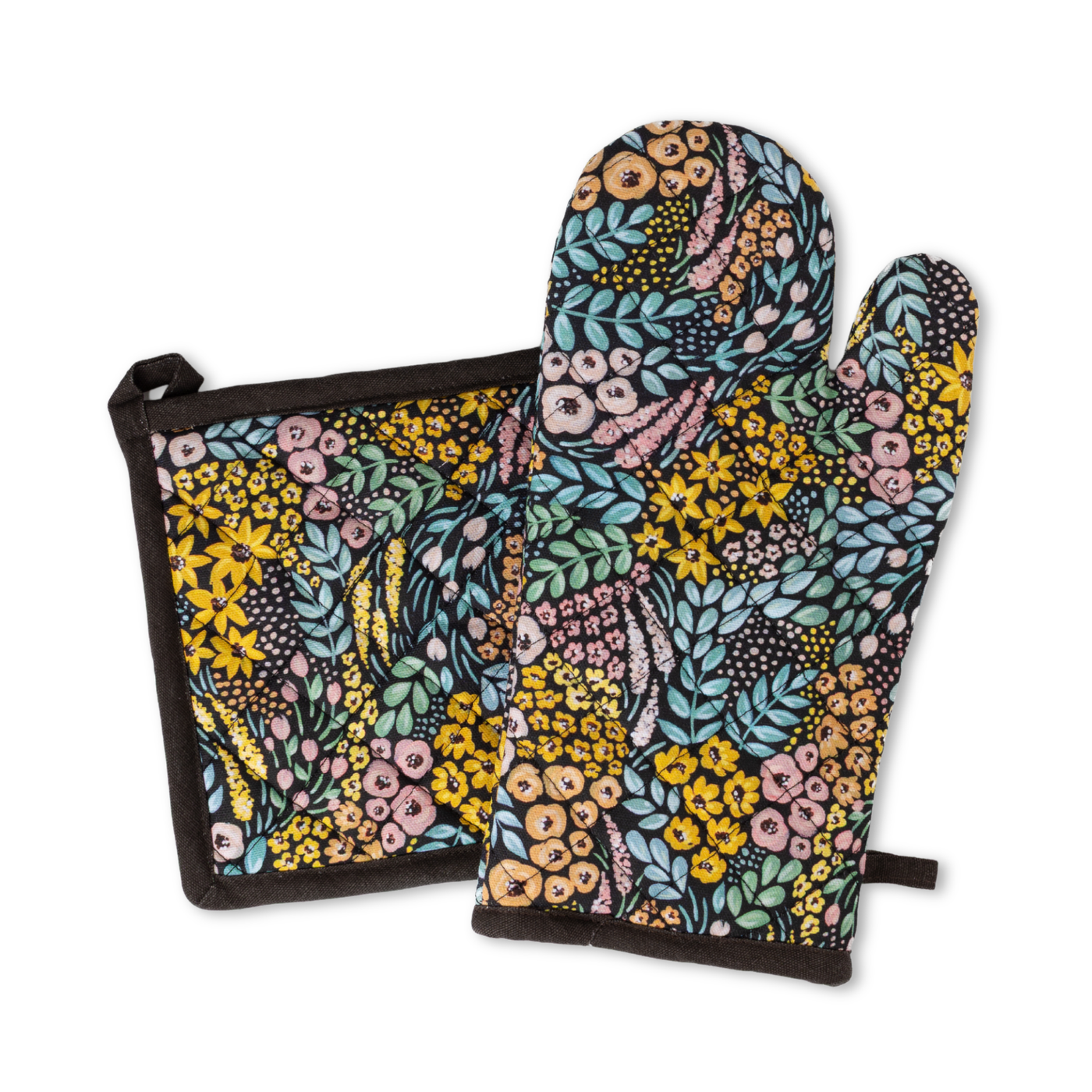 Oven Mitt + Pot Holder Set