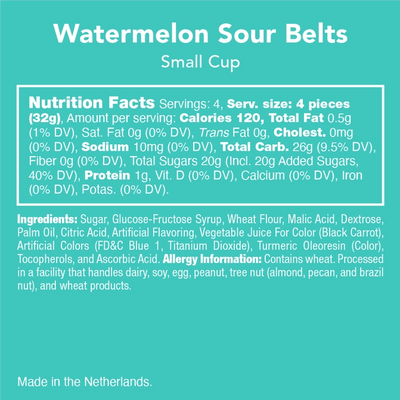 Watermelon Sour Belts