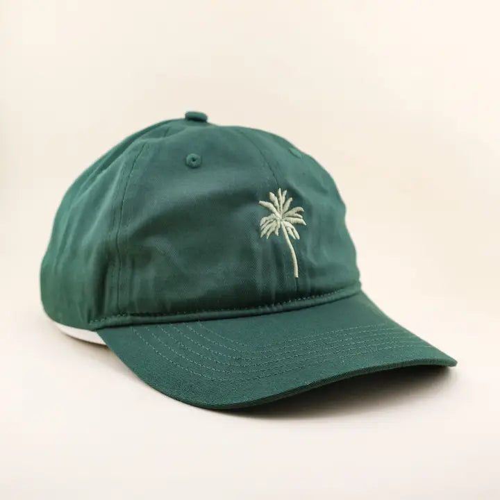 Green Palm Tree Dad Hat