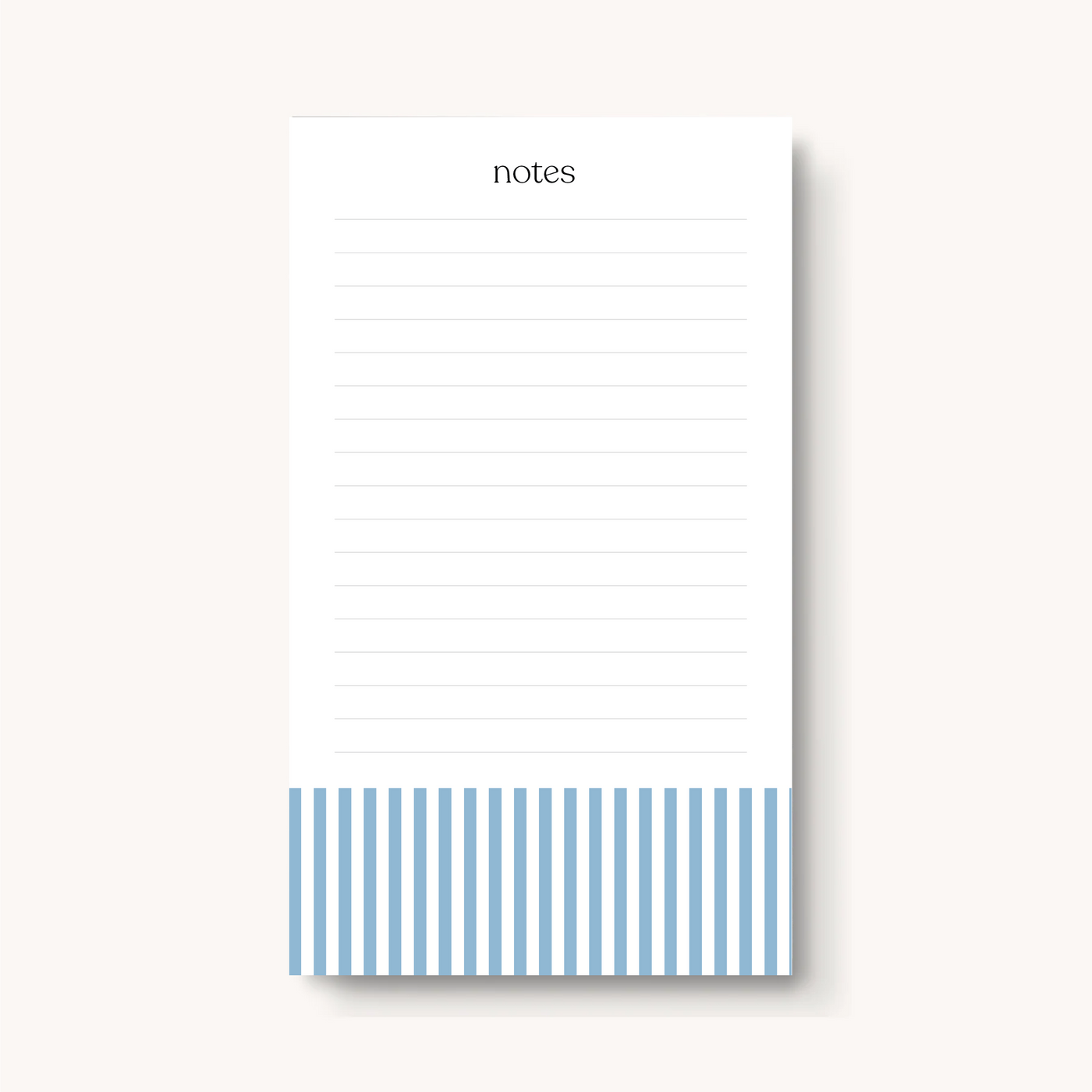 Lined Notepad