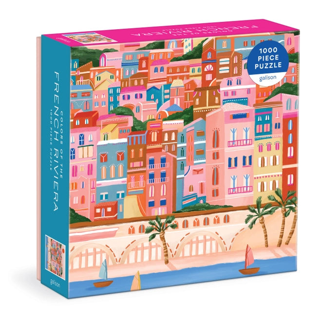 Colors of the French Riviera 1000 Piece Puzzle
