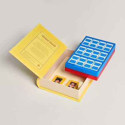 Vintage Bookshelf Game - Guess Who?