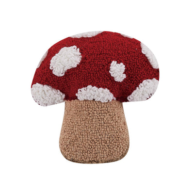 Red Mushroom Hook Pillow