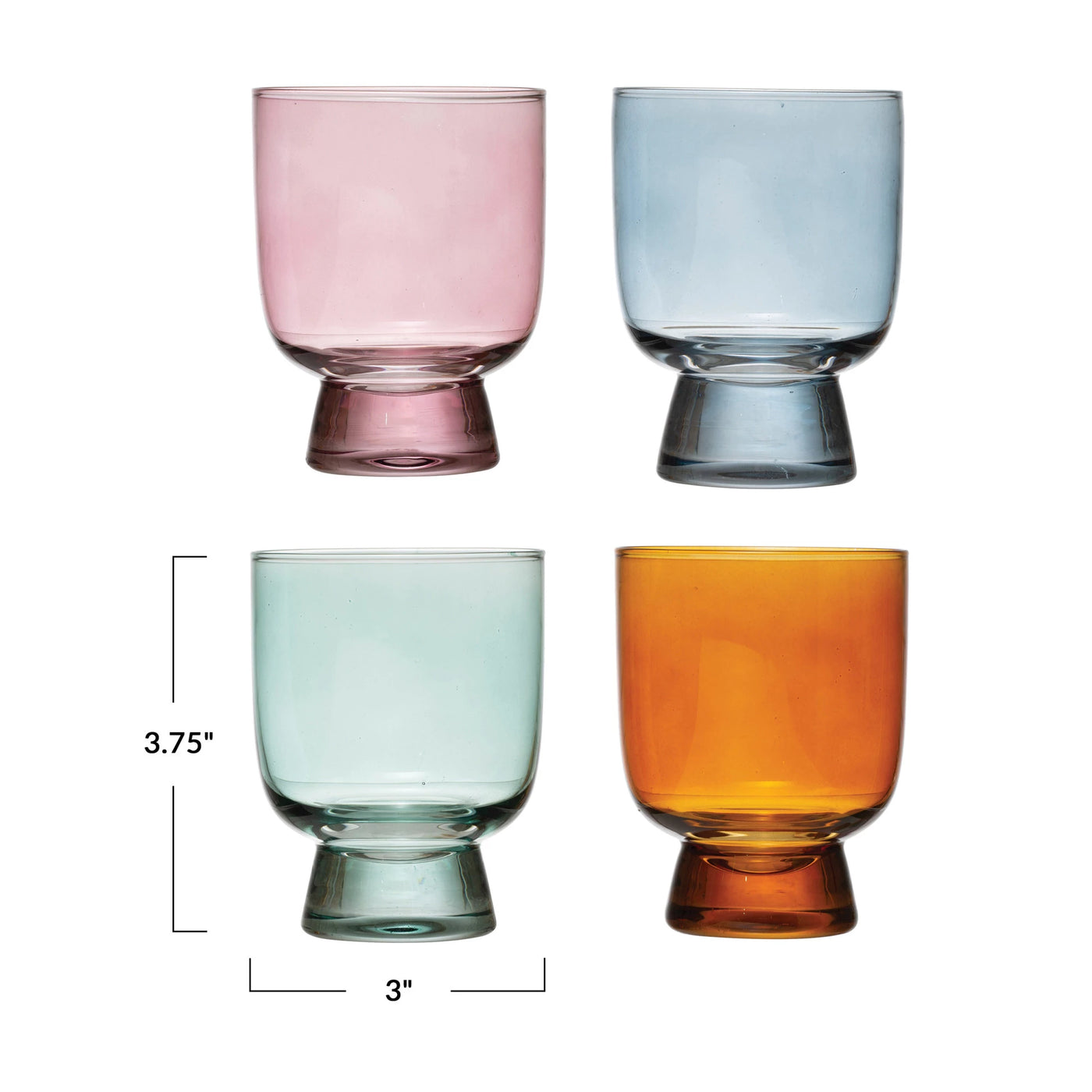 Color Drinking Glass